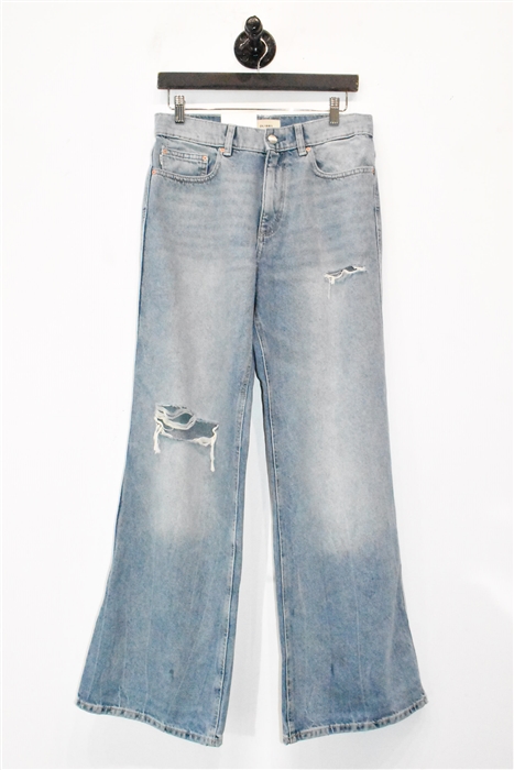 Faded Denim DL1961 Wide-Leg, size 28