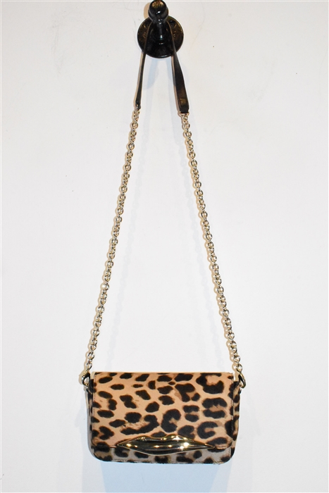 Animal Print Diane von Furstenberg Shoulder Bag, size S
