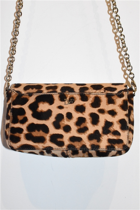 Animal Print Diane von Furstenberg Shoulder Bag, size S