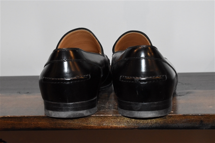 Black Leather Gucci Loafer, size 8.5