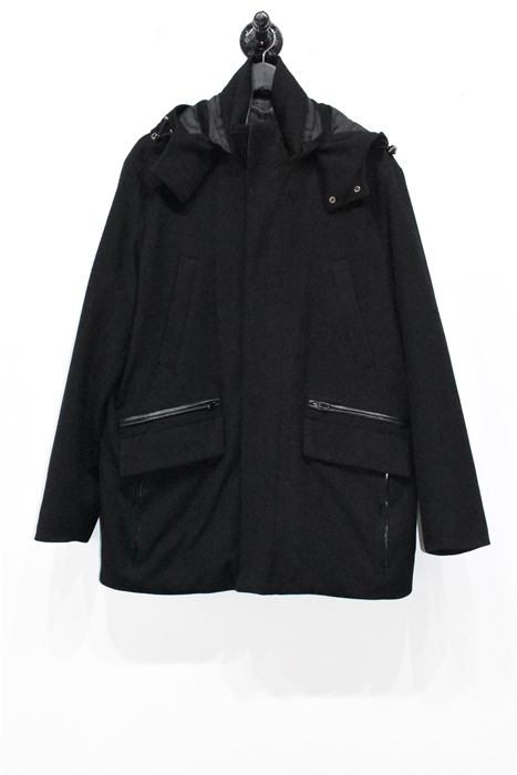 Basic Black Paul & Shark Parka, size S