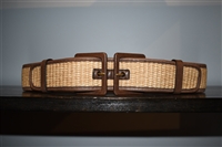 Straw Saint Laurent Belt, size S