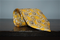 Bright Yellow Gianni Versace - Vintage Tie, size O/S