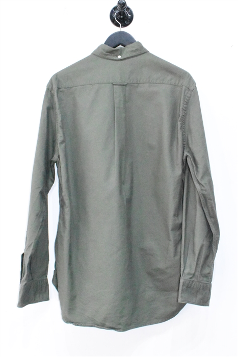 Military Green Gitman Bros. Vintage Button Shirt, size L