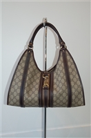 Monogram Gucci Hobo, size L