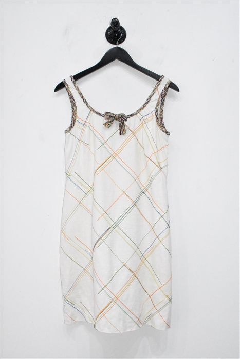 Soft White Moschino - Cheap & Chic Summer Dress, size 6