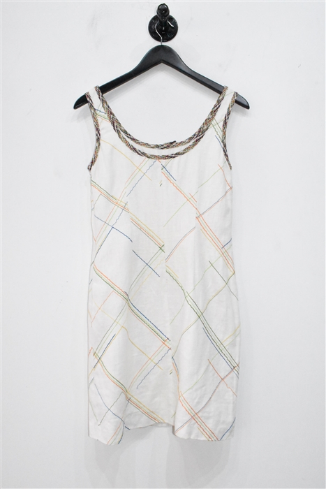 Soft White Moschino - Cheap & Chic Summer Dress, size 6