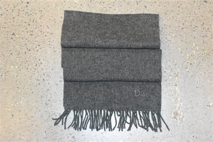 Dark Ash Christian Dior - Vintage Scarf, size O/S
