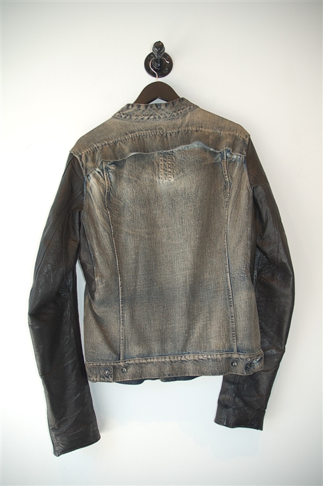Dirty Denim Rick Owens - Drkshdw Denim Jacket, size L