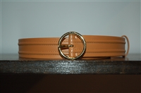 Tan Agnona Belt, size S