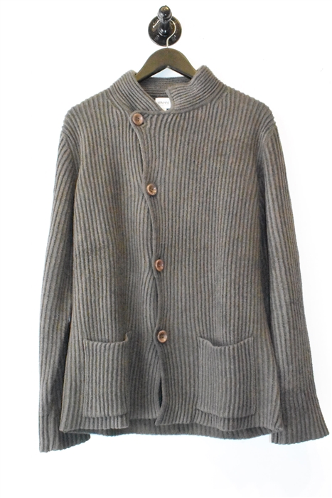 Dark Taupe Armani Collezioni Cardigan, size L