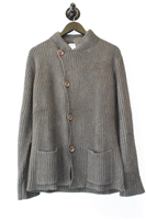 Dark Taupe Armani Collezioni Cardigan, size L