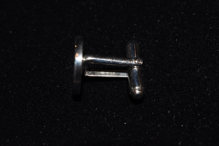 Sterling Silver Giorgio Armani Cufflinks, size O/S