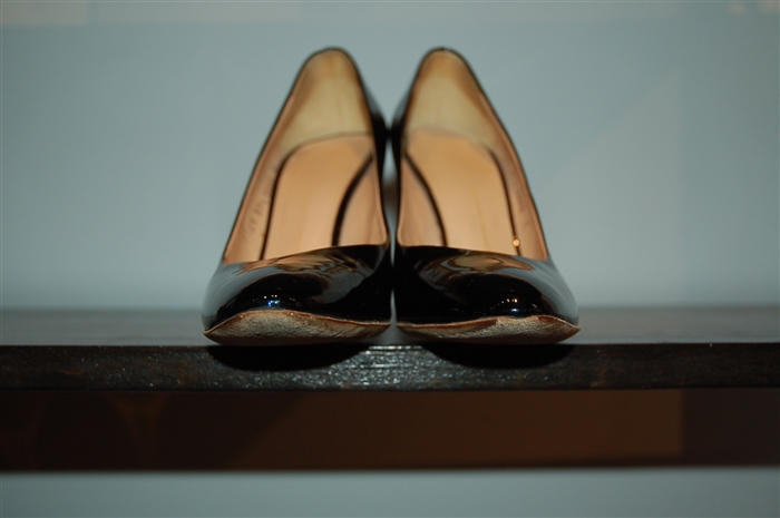 Black Patent Giuseppe Zanotti Pumps, size 7.5