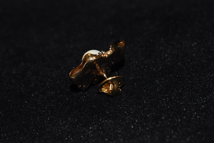 Gold Nina Ricci - Vintage Brooch, size O/S