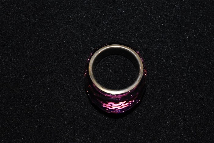 Rose Swarovski Ring, size O/S