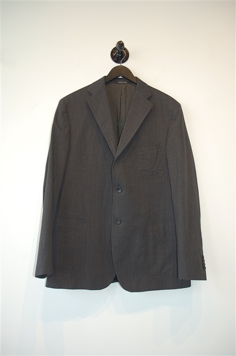Dark Steel Tagliatore Two-Piece Suit, size 44