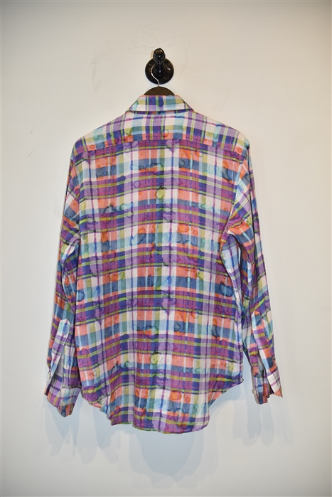 Check Etro Button Shirt, size M