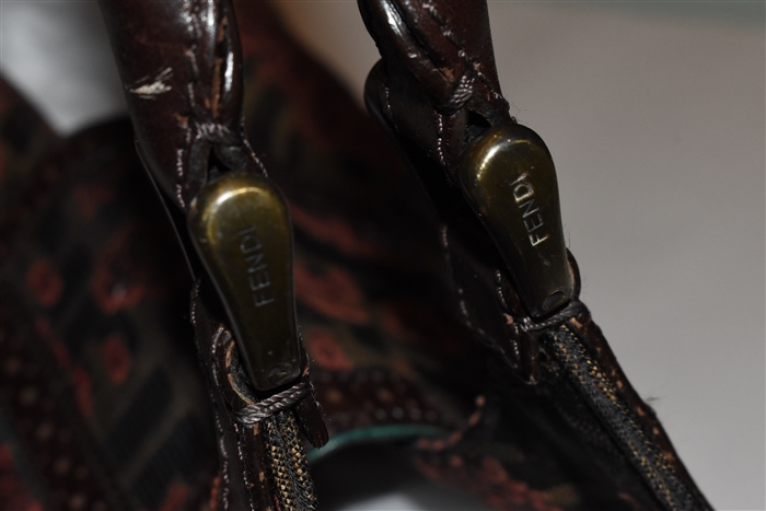 Monogram Fendi Shoulder Bag, size M