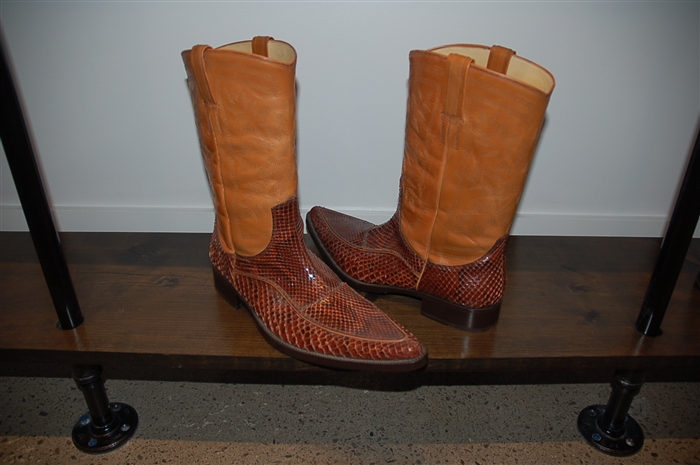 Tan Dolce & Gabbana Cowboy Boots, size 8.5