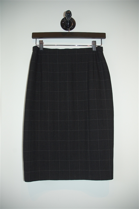 Black Akris - Punto Skirt Suit, size 6