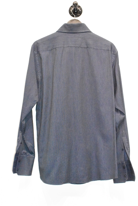 Navy Stripe Gucci Button Shirt, size XL