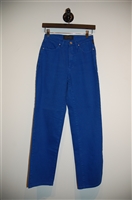 Cobalt Versace Jeans Couture Slim-leg Jean, size 27