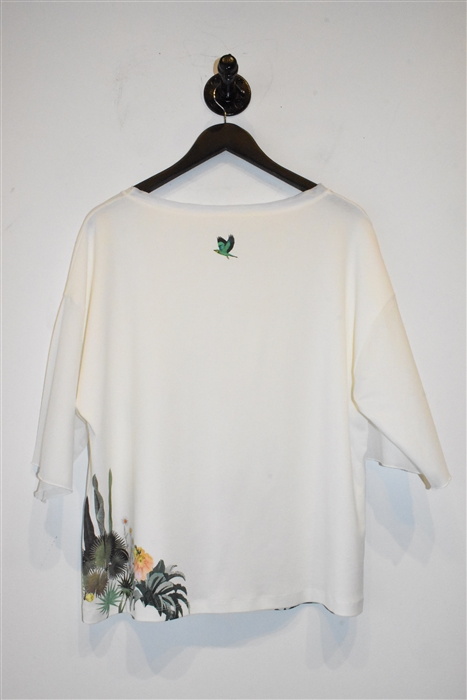 Soft White Marc Cain T-Shirt, size L