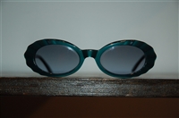 Deep Teal Anna Sui Sunglasses, size O/S