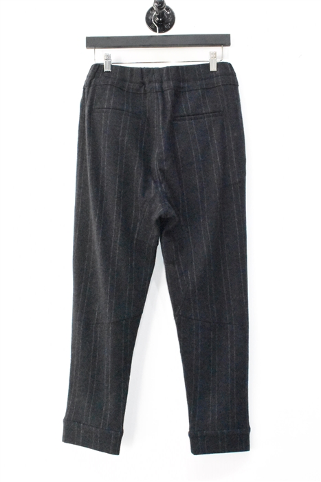 Charcoal Stripe Brunello Cucinelli Trousers, size 6