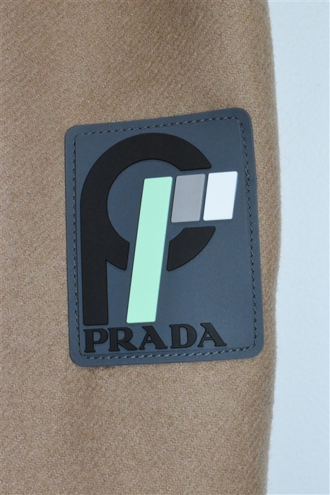 Camel Prada Wrap Skirt, size 4