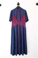 Colourblocked Mi Jong Lee Shirt Dress, size 8