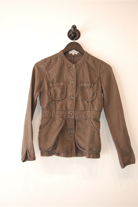 Espresso Vince Jacket, size 2