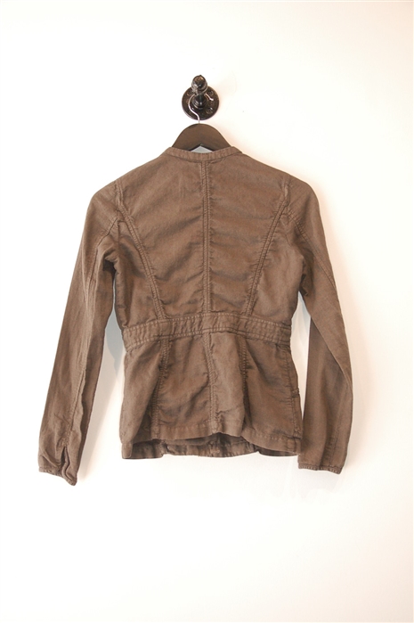 Espresso Vince Jacket, size 2