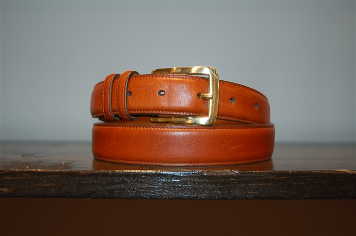 Saddle Brown Allen Edmonds Belt, size L