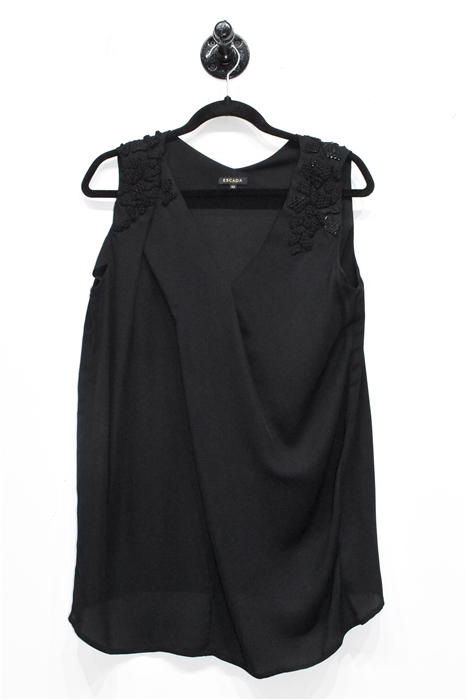 Basic Black Escada Shell, size 10