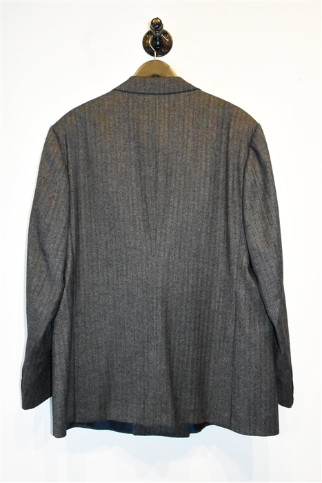 Herringbone Kiton Two-Piece Suit, size 46