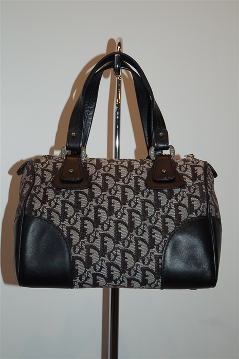 Black & Off-White Dior Satchel, size M