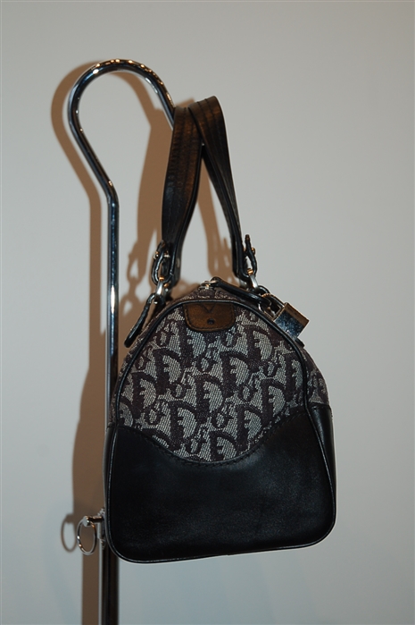 Black & Off-White Dior Satchel, size M