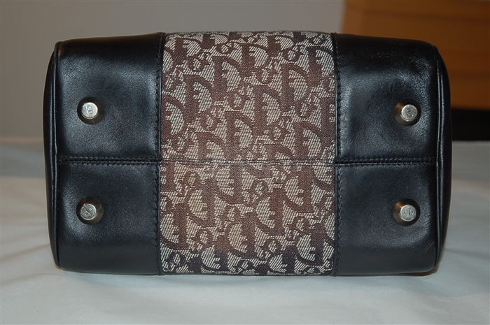 Black & Off-White Dior Satchel, size M