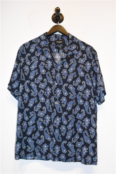Paisley The Kooples Bowling Shirt, size M
