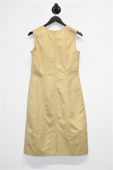 Beige Comrags Sheath Dress, size S