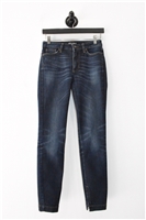 Dark Denim Dolce & Gabbana Skinny Jean, size 25