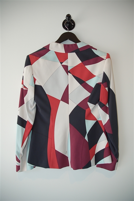 Abstract Print Emilio Pucci Blazer, size 8