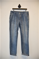 Faded Denim Brunello Cucinelli Denim, size 34