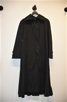 Basic Black Issey Miyake Overcoat, size L