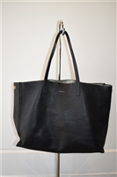 Black Leather Marc Cain Tote, size L