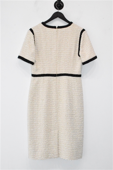 Cream Gucci Midi Dress, size 8