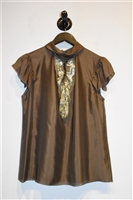 Bronze Lida Baday Cap-Sleeve, size 8