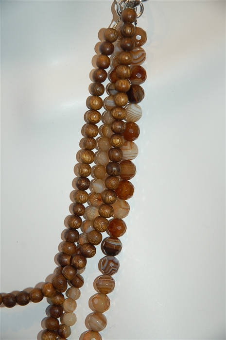 Mixed Browns Brunello Cucinelli Necklace, size O/S